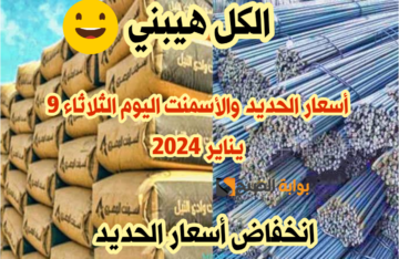 طن حديد عز وصل كام؟.. تراجع أسعار الحديـد والأسمـنت اليوم الثلاثاء 16 ينـاير 2024 في مصر!!