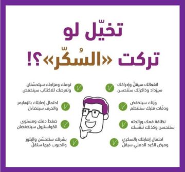 هذا ما يحدث لجسمك عند التوقف عن تناول السكر لمدة 20 يوم وفق احدث الدراسات