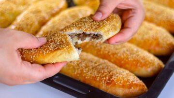 لو عندك كوب زبادي فطائر اللحمة المفرومة بعجينة هشة زي القطن وخفيفه والطعم حكاية اسرع مخبوزات هتعمليها