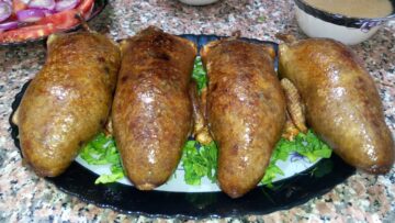أتغذي أنتي وعيلتك بأكلة حمام محشي بخلطة الأرز الرهيبة بطعم لذيذ هتأكلي صوابعك وراه