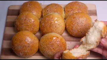 سر عمل العيش الكيزر الهش والخفيف زي بتاع المخابز