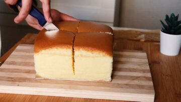 هشة وطرية وتذوب في الفم اعملي الكيكة اليابانية بطريقة سهلة وبمكونات اقتصادية