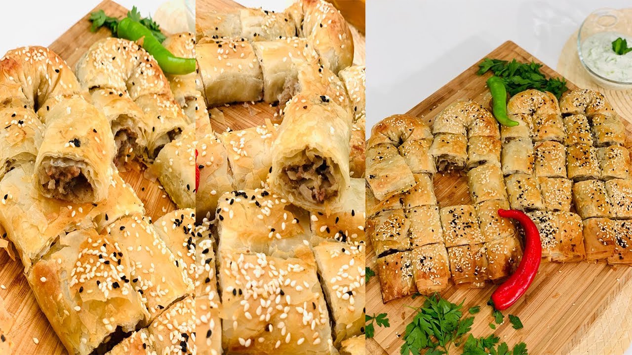 حضري على الغداء البوريك التركي بالسمسم اللذيذ في المنزل بكل سهولة 5 حضري على الغداء البوريك التركي بالسمسم اللذيذ في المنزل بكل سهولة