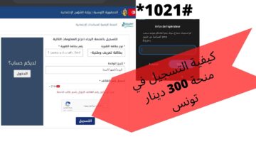 “التسجيل HERE” رابط التسجيل في منحة 300 دينار تونس وشروط الحصول عليها eservices.social.gov.tn