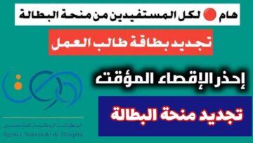 “جددها الآن” رابط موقع تجديد منحة البطالة بالجزائر 2024 والشروط المطلوبة anem.dz