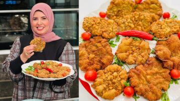 بربع كيلو لحمة مفرومة هتعملي كمية كبيرة من البفتيك تكفي العيلة بمكون لن يخطر على بالك مقرمش وطعمه رهيب