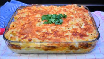 المكرونة البشاميل المغذية خطوات مختصرة وسريعة دون مجهود نهائي