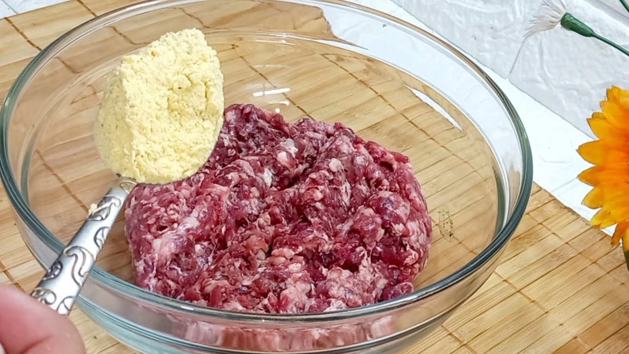 هتعملي وليمه بربع لحمه مفرومة هتغدي العيلة باحلي أكله سريعة طعمها جنان من حلاوتها هيطلبوها منك كل يوم