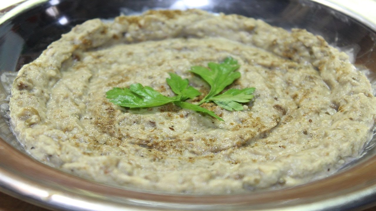 طريقة عمل بابا غنوج بتتبيلة الخل والثوم وبطعم ومذاق رهيب ألذ من المطاعم 2 طريقة عمل بابا غنوج بتتبيلة الخل والثوم وبطعم ومذاق رهيب ألذ من المطاعم