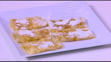 طريقة عمل فطيرة الجلاش بالحليب بدون عجن والنتيجة مذاق جميل ورائع
