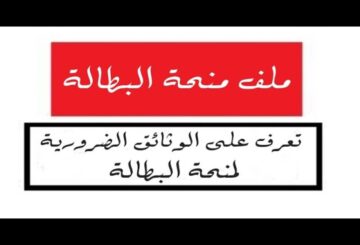ملف منحة البطالة 2024 في الجزائر minha.anem.dz