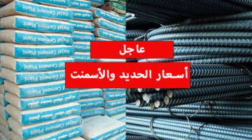 أسعار الحديد والأسمنت اليوم الجمعة 1