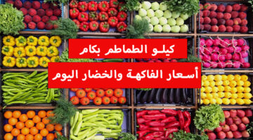 أسعار الفاكهة والخضار اليوم الجمعة 1