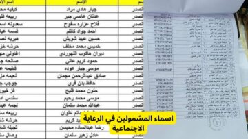 مُتاح رابط  الاستعلام عن أسماء المشمولين في العراق الوجبة الأخيرة والشروط الخاصة بالاستحقاق 2024