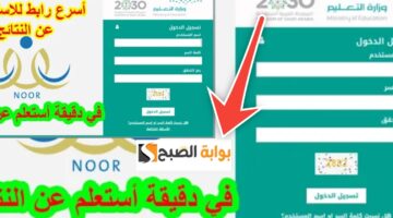 الاستعلام عن نتائج الطلاب عبر نظام نور