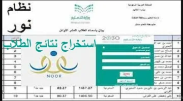 برقم الهوية.. طريقة الاستعلام عن نتائج الطلاب في نظام نور 1445