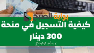 رابط التسجيل في منحة 300 دينار تونس 2024 والفئات المستحقة للمنحة