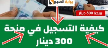 كيفية التسجيل في منحة 300 دينار بعد تحديث الشروط وخطوات التقديم 2024