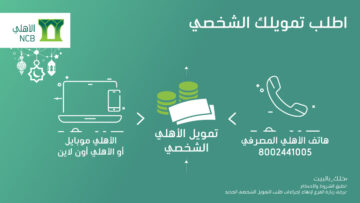 التمويل الإضافي الجديد من الأهلي والحصول على 2 مليون ريال ونص وتأجيل 3 أقساط