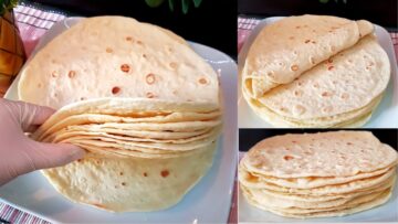مش هتشتريه تاني من برة طريقة عمل عجينة خبز التورتيلا في البيت مثل الجاهز