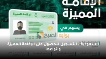 السعودية. التسجيل للحصول على الإقامة المميزة وأنواعها