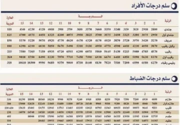 كم العلاوة السنوية للعسكر 1445 هذا العام؟ المالية تُبشر