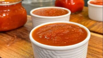 طريقة عمل الكاتشب في البيت بصلصه الطماطم أحلي من الجاهز