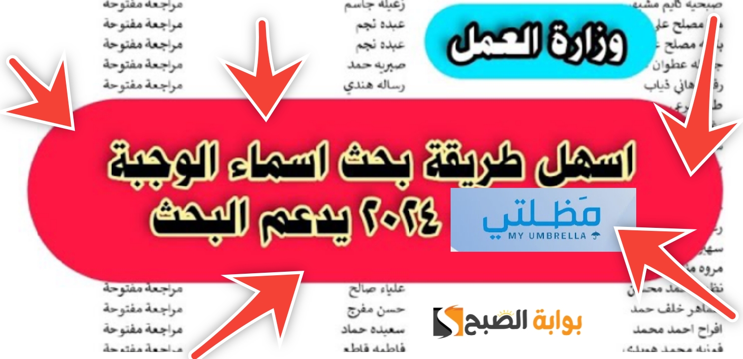 خطوات الاستعلام عن أسماء المشمولين في الرعاية الاجتماعية العراق 2024
