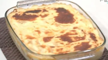 المكرونة بالبشاميل الجوسي بالفراخ المعصجة