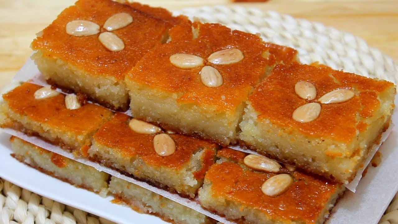 بطعم لا يقاوم.. الهريسة الرائعة مرملة ومتماسكة بلون زى الذهب بدون تكاليف بكل تكاتها واسرارها مش هتبطلى تعمليها 6 بطعم لا يقاوم.. الهريسة الرائعة مرملة ومتماسكة بلون زى الذهب بدون تكاليف بكل تكاتها واسرارها مش هتبطلى تعمليها