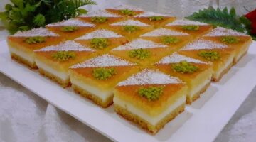 بسبوسة بالحليب