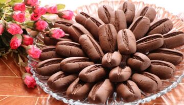 بسكويت القهوة والشوكولاتة (كوكيز القهوة) أحلى حاجة تقدموها بالشتاء