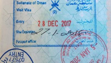 استخراج تأشيرة من موقع شرطة عمان السلطانية للتأشيرات