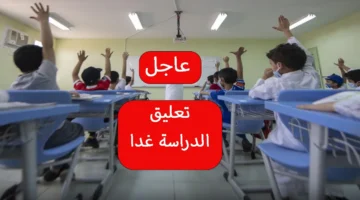 تعليق الدراسة غدا الأربعاء