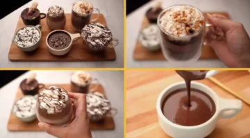 خطوات عمل مشروبات القهوة الباردة