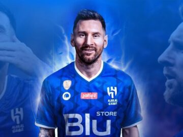 قبل مباراة الهلال وانتر ميامي.. إعلامي رياضي سعودي يسخر من الهلال وينشر صورة ميسي: “رفقاً بالهلال”