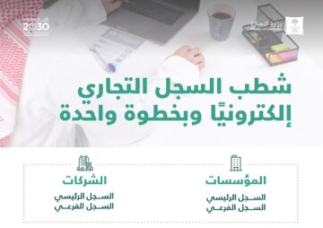 شطب السجل التجاري الكترونيا 1445 بالخطوات الصحيحة من الموقع الرسمي لوزارة التجارة