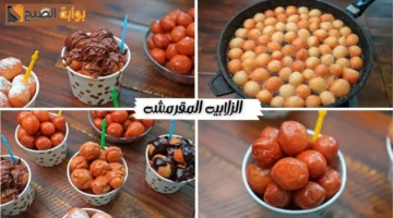 طريقة تحضير الزلابية مثل الحلواني