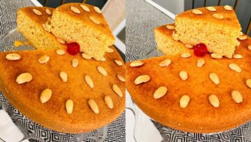 طريقة عمل البسيسة في البيت زي بتاعة زمان بكوباية دقيق أبيض واحدة