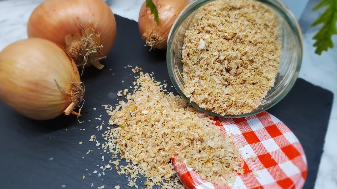 بخطوة واحدة اعملي البصل البودرة في المنزل زي الجاهز بمنتهى البساطة 5 بخطوة واحدة اعملي البصل البودرة في المنزل زي الجاهز بمنتهى البساطة