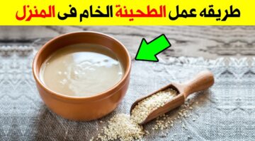 طريقة عمل الطحينة الخام في المنزل موفرة واقتصادية وأحلى من