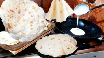 طريقة عمل خبز الصاج 1