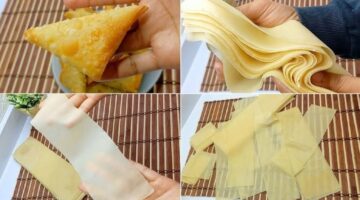 طريقة عمل عجينة السمبوسة بالدقيق