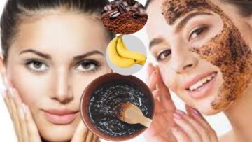 طريقة عمل ماسك القهوة والموز لإزالة التجاعيد أقوى كولاجين طبيعي للوجه