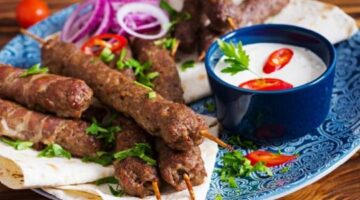 طريقة عمل كباب بالفرن