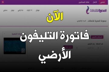 طريقة الاستعلام عن فاتورة التليفون الأرضي في ثواني بكل سهولة