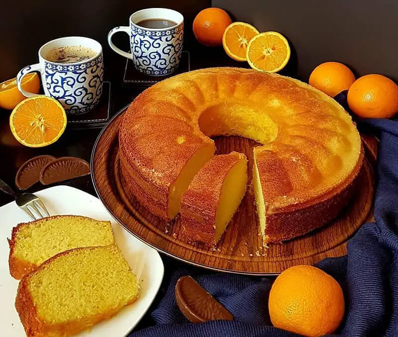 اعملي كيكة البرتقال الهشة بأبسط المكونات واستمتعي بأمسية دافئة 5 اعملي كيكة البرتقال الهشة بأبسط المكونات واستمتعي بأمسية دافئة