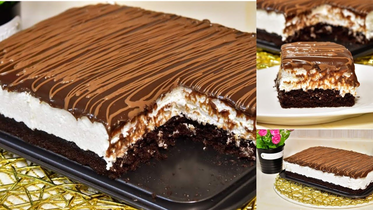 كيكة الباونتي بصوص الشوكولاتة وصفة مميزة بطعم الشوكولاتة وجوز الهند 5 كيكة الباونتي بصوص الشوكولاتة وصفة مميزة بطعم الشوكولاتة وجوز الهند