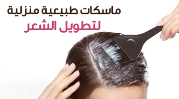 ماسكات لتطويل الشعر وتكثيفه بسرعة 22 طريقة منزلية طبيعية مكتوبة