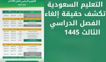 متى يبدا الترم الثالث 1445 في السعودية وهل يستمر في رمضان رسميًا!
